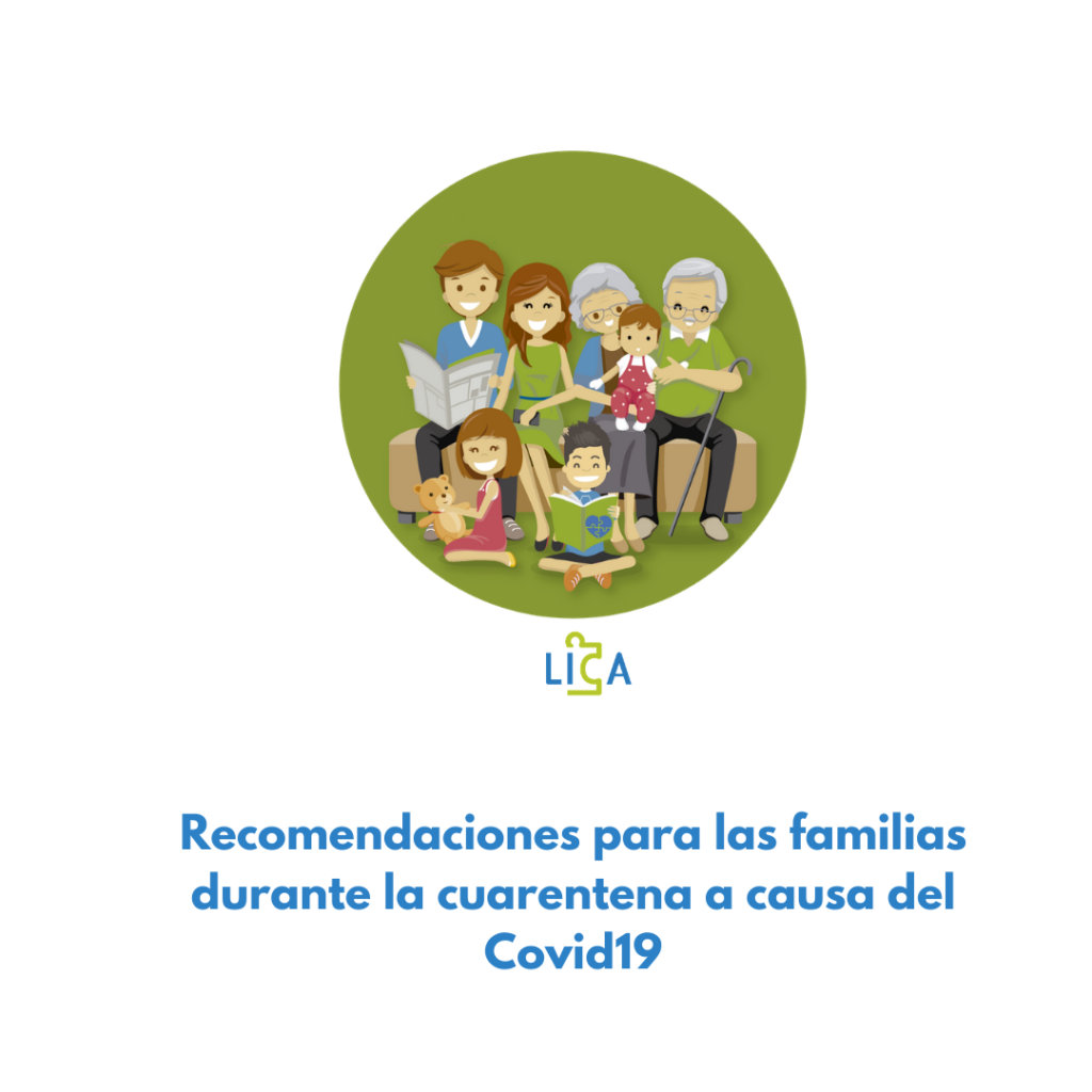 Recomendaciones familias Covid19