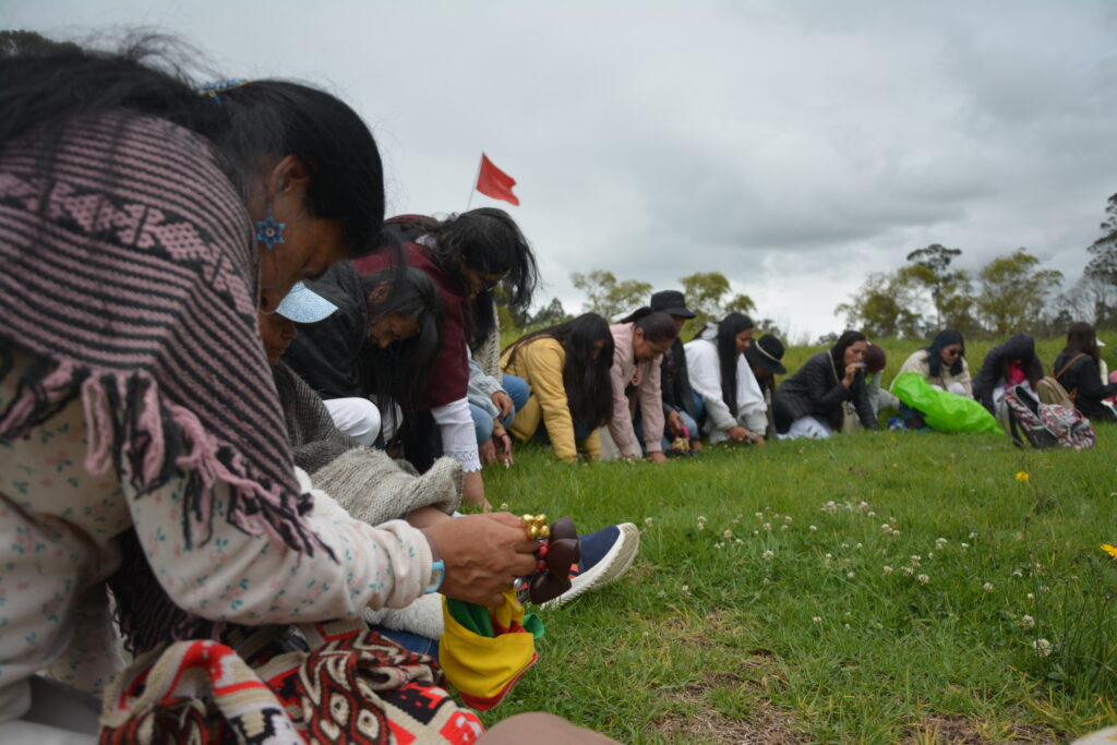 Encuentro de mujeres en el Humedal Chiguasuque
