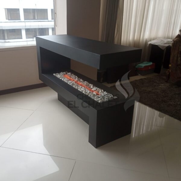 Chimenea gas obi dos ambientes Chimeneas el chalet